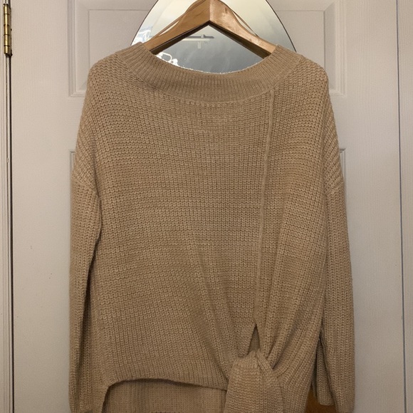 Jluxlabel front tie sweater size S - Picture 3 of 5
